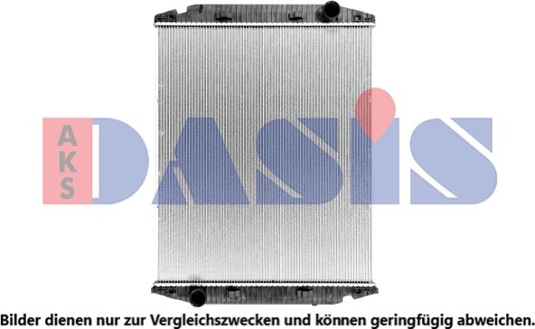 AKS Dasis 400220SXB - Radiator, mühərrikin soyudulması furqanavto.az