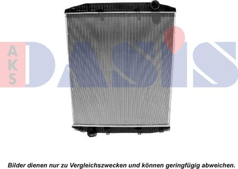 AKS Dasis 400220S - Radiator, mühərrikin soyudulması furqanavto.az