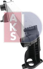 AKS Dasis 407012N - Intercooler, şarj cihazı furqanavto.az