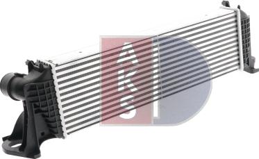 AKS Dasis 407012N - Intercooler, şarj cihazı furqanavto.az