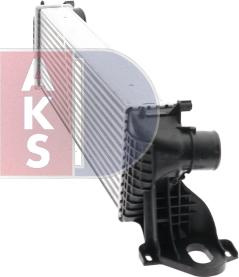 AKS Dasis 407012N - Intercooler, şarj cihazı furqanavto.az