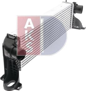 AKS Dasis 407012N - Intercooler, şarj cihazı furqanavto.az