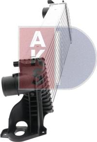 AKS Dasis 407012N - Intercooler, şarj cihazı furqanavto.az