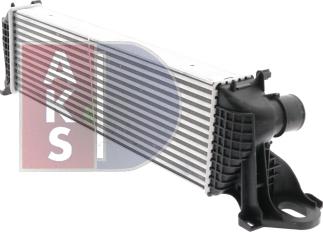 AKS Dasis 407012N - Intercooler, şarj cihazı furqanavto.az