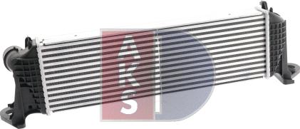 AKS Dasis 407012N - Intercooler, şarj cihazı furqanavto.az