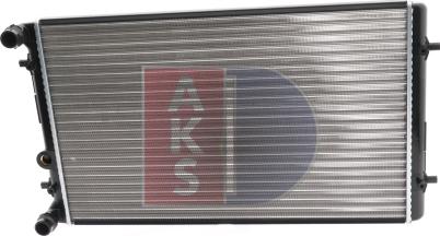 AKS Dasis 480970N - Radiator, mühərrikin soyudulması furqanavto.az