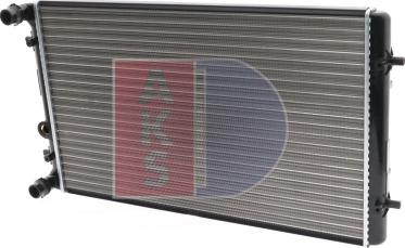 AKS Dasis 480970N - Radiator, mühərrikin soyudulması furqanavto.az