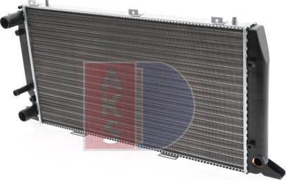 AKS Dasis 480550N - Radiator, mühərrikin soyudulması furqanavto.az