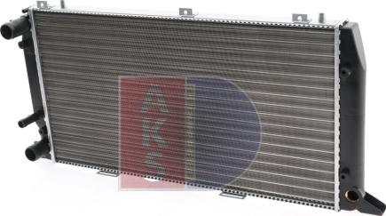 AKS Dasis 480550N - Radiator, mühərrikin soyudulması furqanavto.az