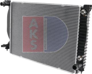 AKS Dasis 480043N - Radiator, mühərrikin soyudulması www.furqanavto.az