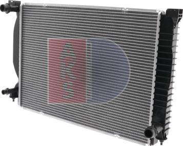 AKS Dasis 480042N - Radiator, mühərrikin soyudulması furqanavto.az