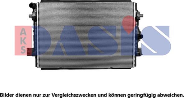 AKS Dasis 480005N - Radiator, mühərrikin soyudulması furqanavto.az