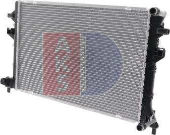 AKS Dasis 480002N - Radiator, mühərrikin soyudulması furqanavto.az