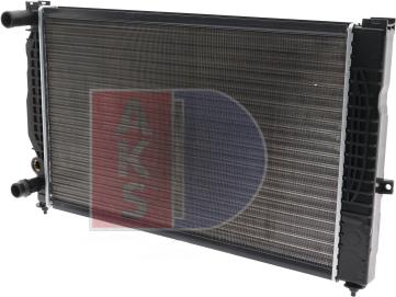 AKS Dasis 480007N - Radiator, mühərrikin soyudulması furqanavto.az