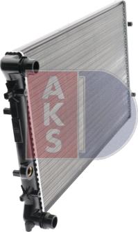 AKS Dasis 480019N - Radiator, mühərrikin soyudulması furqanavto.az