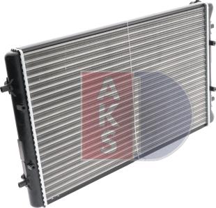 AKS Dasis 480019N - Radiator, mühərrikin soyudulması furqanavto.az