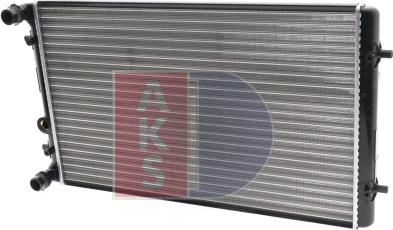 AKS Dasis 480019N - Radiator, mühərrikin soyudulması furqanavto.az