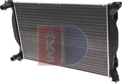 AKS Dasis 480029N - Radiator, mühərrikin soyudulması www.furqanavto.az