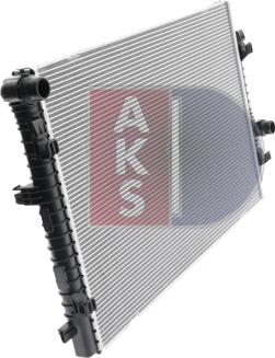 AKS Dasis 480020N - Radiator, mühərrikin soyudulması furqanavto.az