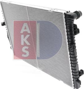 AKS Dasis 480020N - Radiator, mühərrikin soyudulması furqanavto.az