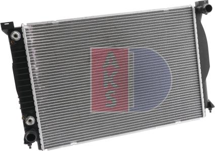 AKS Dasis 480071N - Radiator, mühərrikin soyudulması furqanavto.az