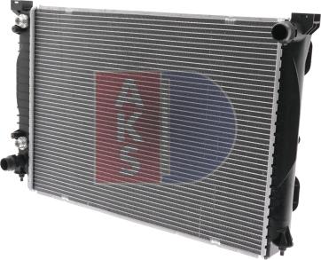 AKS Dasis 480071N - Radiator, mühərrikin soyudulması furqanavto.az