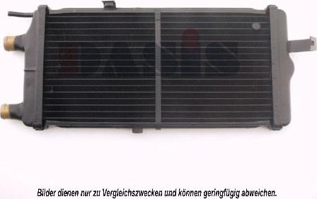 AKS Dasis 480820N - Radiator, mühərrikin soyudulması furqanavto.az