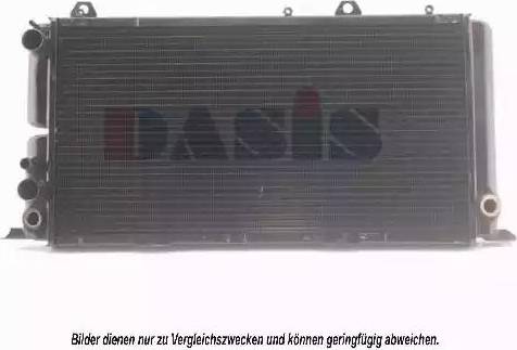 AKS Dasis 480250N - Radiator, mühərrikin soyudulması furqanavto.az