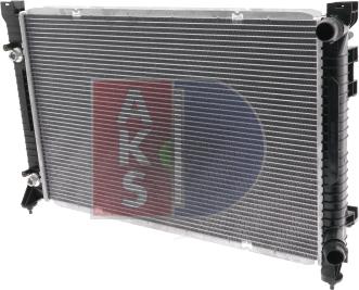 AKS Dasis 480260N - Radiator, mühərrikin soyudulması furqanavto.az