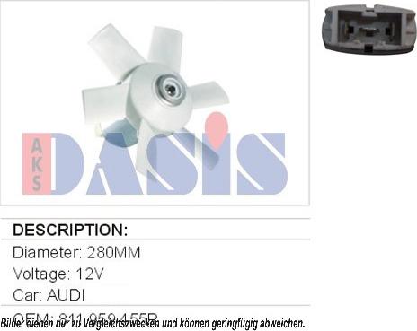 AKS Dasis 488020N - Fen, radiator furqanavto.az