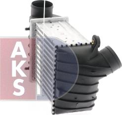 AKS Dasis 487016N - Intercooler, şarj cihazı furqanavto.az