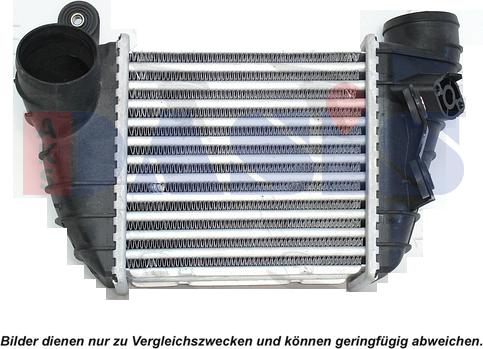 AKS Dasis 487016N - Intercooler, şarj cihazı furqanavto.az