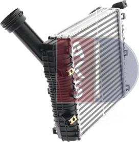 AKS Dasis 487018N - Intercooler, şarj cihazı furqanavto.az