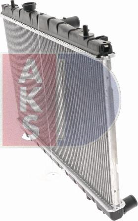 AKS Dasis 560049N - Radiator, mühərrikin soyudulması furqanavto.az