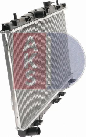 AKS Dasis 560049N - Radiator, mühərrikin soyudulması furqanavto.az