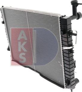 AKS Dasis 560059N - Radiator, mühərrikin soyudulması furqanavto.az