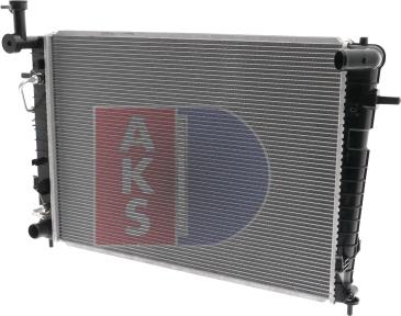 AKS Dasis 560059N - Radiator, mühərrikin soyudulması furqanavto.az