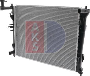 AKS Dasis 560031N - Radiator, mühərrikin soyudulması furqanavto.az