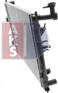 AKS Dasis 560031N - Radiator, mühərrikin soyudulması furqanavto.az