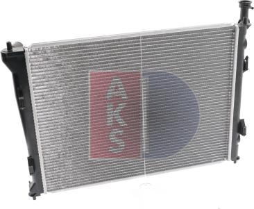 AKS Dasis 560031N - Radiator, mühərrikin soyudulması furqanavto.az