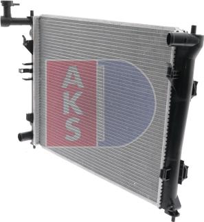 AKS Dasis 560031N - Radiator, mühərrikin soyudulması furqanavto.az