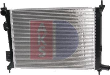 AKS Dasis 560070N - Radiator, mühərrikin soyudulması furqanavto.az