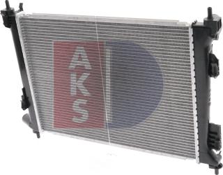 AKS Dasis 560070N - Radiator, mühərrikin soyudulması furqanavto.az