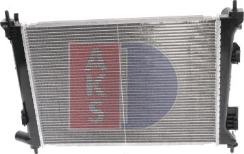 AKS Dasis 560070N - Radiator, mühərrikin soyudulması furqanavto.az