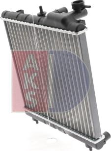 AKS Dasis 560350N - Radiator, mühərrikin soyudulması furqanavto.az