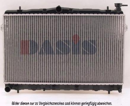 AKS Dasis 560220N - Radiator, mühərrikin soyudulması furqanavto.az