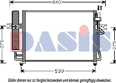 AKS Dasis 562002N - Kondenser, kondisioner furqanavto.az