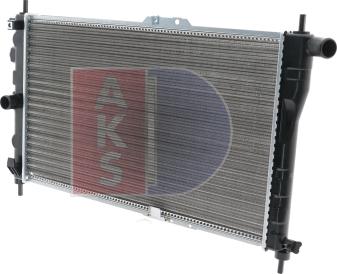 AKS Dasis 510010N - Radiator, mühərrikin soyudulması furqanavto.az