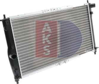 AKS Dasis 510080N - Radiator, mühərrikin soyudulması furqanavto.az