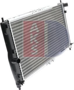 AKS Dasis 510080N - Radiator, mühərrikin soyudulması furqanavto.az